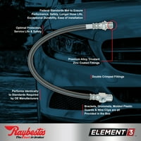 Raybestos BH Professzionális minőségű hidraulikus féktömlő. Válassza ki: Ford Escape HEV, Mazda Tribute