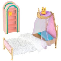 KidKraft Rainbow Dreamers felhő hálószoba babaház bútorok