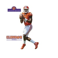 Fathead Deshaun Watson: Clemson - Életméretű hivatalosan engedélyezett eltávolítható fali matrica