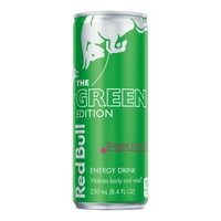 Red Bull Green Edition Sárkány Fruit Energy Drink, 8. FL OZ CAN