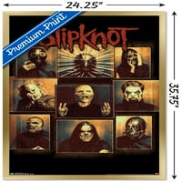 Slipknot-Golyóálló Fali Poszter, 22.375 34