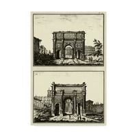 Védjegy Képzőművészet „A Constantine Arch” vászon művészete, Denis Diderot