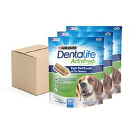 Purina Dentalife Honey & Spirulina darabok fajta kutyáknak, 22. Oz tasakok