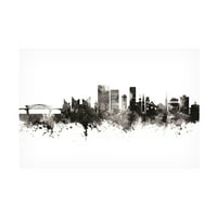 Michael Tombsett 'Chattanooga Tennessee Skyline' Canvas Art