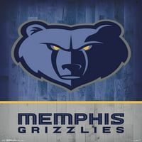 Memphis Grizzlies - Logo Wall poszter, 22.375 34