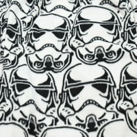 Csillagok háborúja Stormtrooper egymásra rakott logó férfi társalgó alvás nadrág fehér xx-large