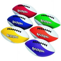 & S világszerte Spectrum gumi labdarúgó -készlet, 6 -os készlet, hivatalos
