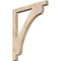 Ekena Millwork 1 2 W 38 D 46 H Legacy Block Smooth Bracket, Douglas FIR