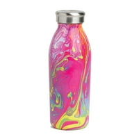 Vizes palack dupla fal szigetelt rozsdamentes acél modern palackos pohár 12oz, psycadelic