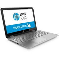 Felújított HP Envy 15-U493Cl 15.6 laptop, érintőképernyő, 2-in-1, Windows Home, Intel Core i7-6500U processzor, 12 GB RAM, 1