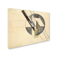 A Gustav Klucis vászon művészetének védjegye a vászon művészete