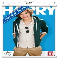One Direction - Harry Styles fali poszter fa mágneses kerettel, 22.375 34