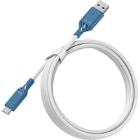 Otterbo Strive Series USB-C az USB-A kábel-Ocean Dream