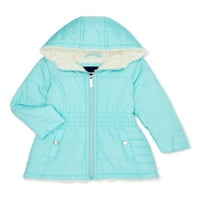 Limited Tooute Toddler Girls hosszú anorak téli kabát kabátja