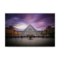 Védjegy Szépművészet 'Louvre 1' vászon művészete: Giuseppe Torre