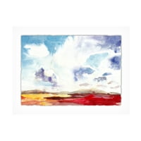 Paul McCreery 'Sky View v' Canvas Art