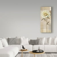 Védjegy Szépművészet 'White Flower I' Canvas Art készítette: Lisa Audit