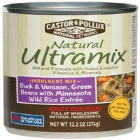 Castor & Pollu természetes ultrami gabona nélküli kacsa és szarvas, zöldbab Minnesota Wild Rice entre nedves kutyaeledel, oz
