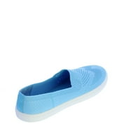 Frissítse a tess-atlétikai könnyű kötött anyagot, lapos cipőt kék színben
