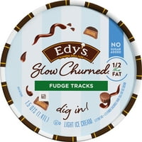 Edy's Dreyer lassú kagylós pályája könnyű fagylalt oz