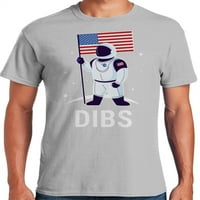 Graphic America Funny Dibs július 4., függetlenség nap férfi póló