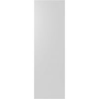 Ekena Millwork 12 W 52 H True Fit PVC Egyetlen Panel Heringbone Modern Style rögzített redőnyök, fekete