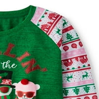 Újdonság hüvely karácsonyi pulóver
