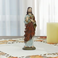 11 Jézus szent szíve vallásos polyresin asztali figura