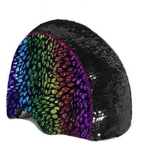 Littlemissmatched Rainbow Dragon Magic Sequin Multi Sport ifjúsági sisak, többszínű