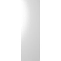 Ekena Millwork 18 W 68 H True Fit PVC egy panel Chevron modern stílusú rögzített redőnyök, fehér