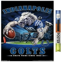 Indianapolis Colts - End Zone fali poszter push csapokkal, 14.725 22.375