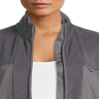 ClimateRight by Cuddl Duds női és női plusz kötött Microfleece kabát Aerowarm technológiával
