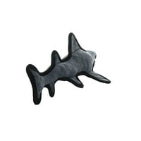 Tuffy óceán lény cápa tartós kutya játék Squeaker, szürke