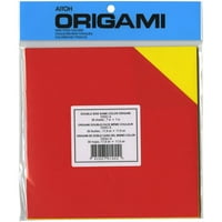 Aitoh Origami Papír 7 X7 36 Pkg-Vegyes Színek Kétoldalas