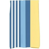 Egyszerűen Daisy 18 30 Beach Shack Stripe Print Hand Törölköző