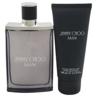 Jimmy Choo Man by Jimmy Choo Férfi - Ajándékkészlet 3.3oz EDT spray, 3,3oz borotválkozás után, utazási tasak