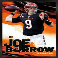 Cincinnati Bengals - Joe Burrow Wall poszter, 14.725 22.375 keretes