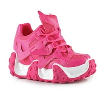 Anthony Wang Carambola-divat rejtett ék cipő rózsaszínű