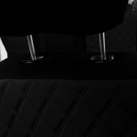 Csoport AFCM5003Blackrear fekete neoprén egyedi autó üléshuzat - Jeep Wrangler JK 4DR légfrissítővel