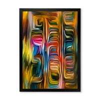 Designart 'Color Spiral Fusion II' modern keretes művészeti nyomtatás