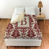 Damask Monogram paplan borítója, Crimson