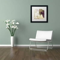 Védjegy Képzőművészet Grand Vin Merlot Canvas Art by Color Bakery White Matte, Fekete Frame