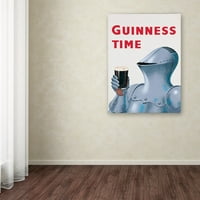 Védjegy képzőművészet Guinness Time IV vászon művészet Guinness Sörfőzde
