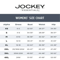 Jockey Essentials Női és Női és Női Plus Luxe Lounge Sleep Top