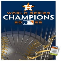 Houston Astros - World Series Team Logo Wall poszter push csapokkal, 22.375 34