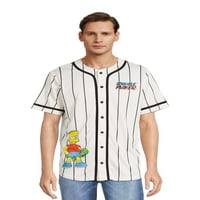 A Simpsons férfi baseball mez, S-XL méretű