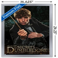 Fantasztikus vadállatok: Dumbledore titkai-Newt Falplakát, 14.725 22.375 keretes