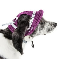 Pet Life Sea Spot Sun UV Protectant állítható divat háló karimájú kutya kalap sapka