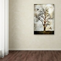 Védjegy Képzőművészet 'Cottonwood Tree 02. rész' Canvas Art készítette: LightBoxJournal