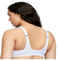 Glamorise Teljes Ábra Molett Nem-Ugrál Camisole Sport Melltartó Wirefree 1066